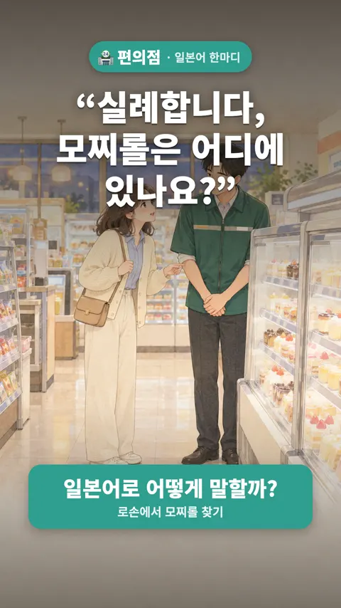 로손에서 모찌롤 찾기